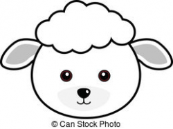 Sheep face clipart » Clipart Station