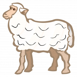 Clipart - sheep - coloured