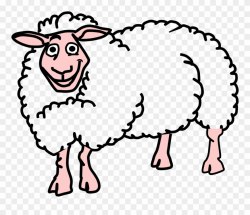 Animl Clipart Sheep - Clip Art Of Farm Animals - Png ...