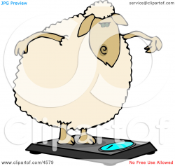 Anthropomorphic Fat Sheep | Clipart Panda - Free Clipart Images