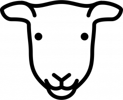 Female Sheep Head Svg Png Icon Free Download (#73535 ...
