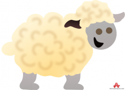 Fluffy sheep clipart free design download - WikiClipArt