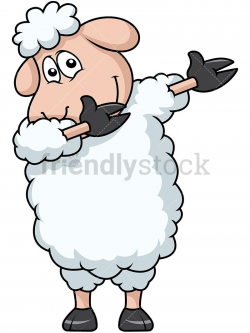 Dabbing Sheep | Dabbing Animals in 2019 | Sheep cartoon ...