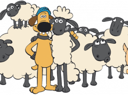 HD Animated Clipart Sheep - Shaun The Sheep Kartun Png ...