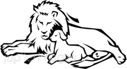 Lion And Lamb Clipart | Free download best Lion And Lamb ...
