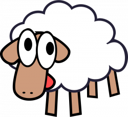 Download Sheep Clip Art ~ Free Clipart of Cute Sheep: Fluffy Hand ...