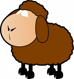 Brown Sheep Clip Art at Clker.com - vector clip art online, royalty ...