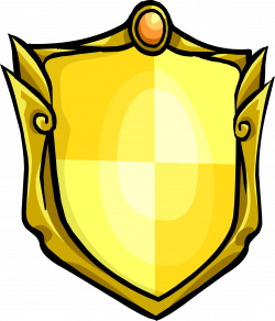 Golden Shield | Club Penguin Wiki | FANDOM powered by Wikia