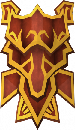 Dragon square shield (or) | RuneScape Wiki | FANDOM powered by Wikia