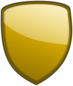 Clipart - Gold Shield