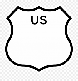 Us Drawing Shield - U.s. Route 101 In California Clipart ...