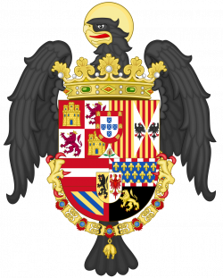 File:Royal Coat of Arms of Spain with the Eagle of St. John (1580 ...