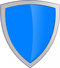 Blue Security Shield Clip Art at Clker.com - vector clip art online ...