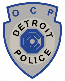 OCP Detroit Police Badge ver 2 by PointingMonkey on DeviantArt