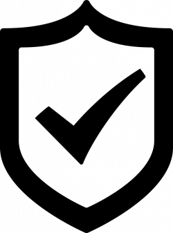 Protection Shield With A Check Mark Svg Png Icon Free Download ...