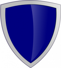 Dark Blue Security Shield Clip Art at Clker.com - vector clip art ...