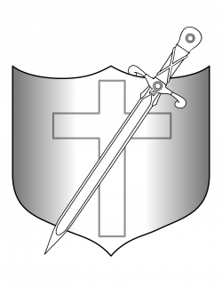 Clipart - Shield and Longsword