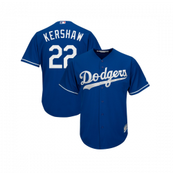 Clayton Kershaw Majestic MLB Cool Base Replica Jersey Los Angeles ...