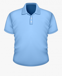 Blue Shirt Png Best - Camisa Polo Azul Vetor #99225 - Free ...