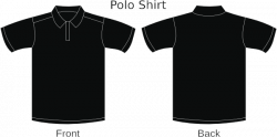 Black Collared Shirt Clip Art at Clker.com - vector clip art ...