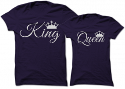 King and Queen Couple tees! | Tees | Pinterest | Couple tees ...