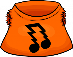 Orange Rocker Shirt | Club Penguin Wiki | FANDOM powered by Wikia