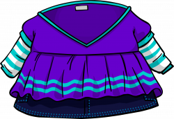 Purple Shirt n' Skirt | Club Penguin Wiki | FANDOM powered by Wikia