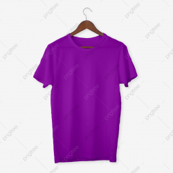 Purple T Shirt Mockup, T Shirts, Mens, White PNG Transparent ...
