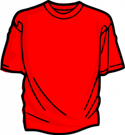 Red T-shirt Clip Art at Clker.com - vector clip art online, royalty ...