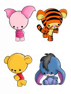 Winnie the Pooh Set! Available on shirts and as stickers here: http ...