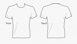 Shirt Outline Transparent Png Clipart Free Download - T ...