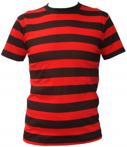 Men Black and Red Striped Shirt | eBay - Clip Art Library