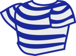 Striped Shirt Clip Art at Clker.com - vector clip art online ...