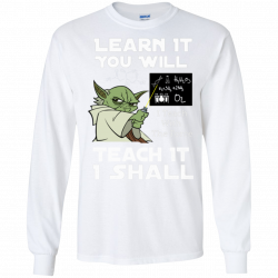 Yoda Clipart Learn It You Will I Teach With The Force Teach It I ...
