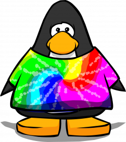 Image - Tie Dye Shirt cutout.PNG | Club Penguin Wiki | FANDOM ...