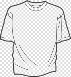 White crew-neck shirt illustration, T-shirt Clothing ...