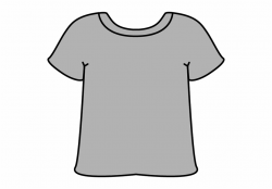 Gray Tshirt - Transparent Background Shirt Clip Art ...