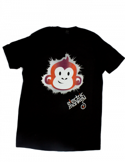Electric Monkey T-shirt Bella (Dark Grey) - Electric Monkey - Wild ...