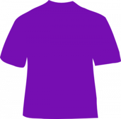 Purple Shirt Clip Art at Clker.com - vector clip art online ...
