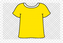 T Shirt Clip Art Yellow Clipart T-shirt Hoodie Clip - Mens ...