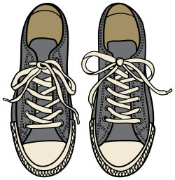 Grey Sneakers PNG Clipart - Best WEB Clipart