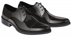 Black Elegant Men Shoes PNG Clipart - Best WEB Clipart