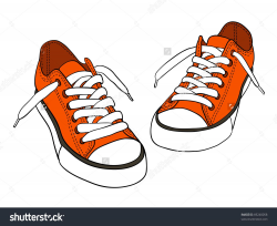 Cartoon Sneakers Clip Art (64 ) | MINISTRY | Sneaker art ...