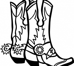 Cowboy Boot Drawing at GetDrawings.com | Free for personal use ...