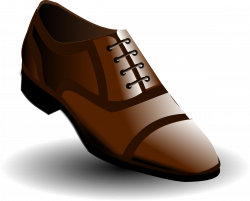Clipart - brown shoes