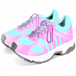 Tennis shoes clipart - Clipground
