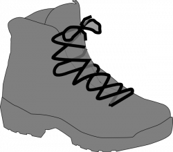 Grey Boot Clip Art at Clker.com - vector clip art online, royalty ...