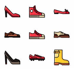 24 shoes icon packs - Vector icon packs - SVG, PSD, PNG, EPS & Icon ...