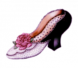 Victorian Shoe Clipart