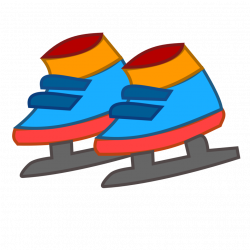 Public Domain Clip Art Image | skating shoes icon | ID ...